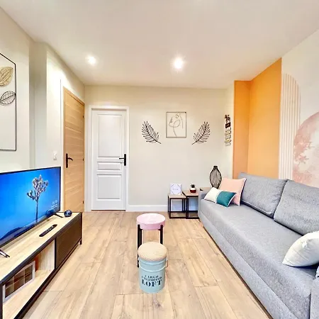 L'odyssee, A 5 Min De La Gare ~ Fibre + Parking 아파트